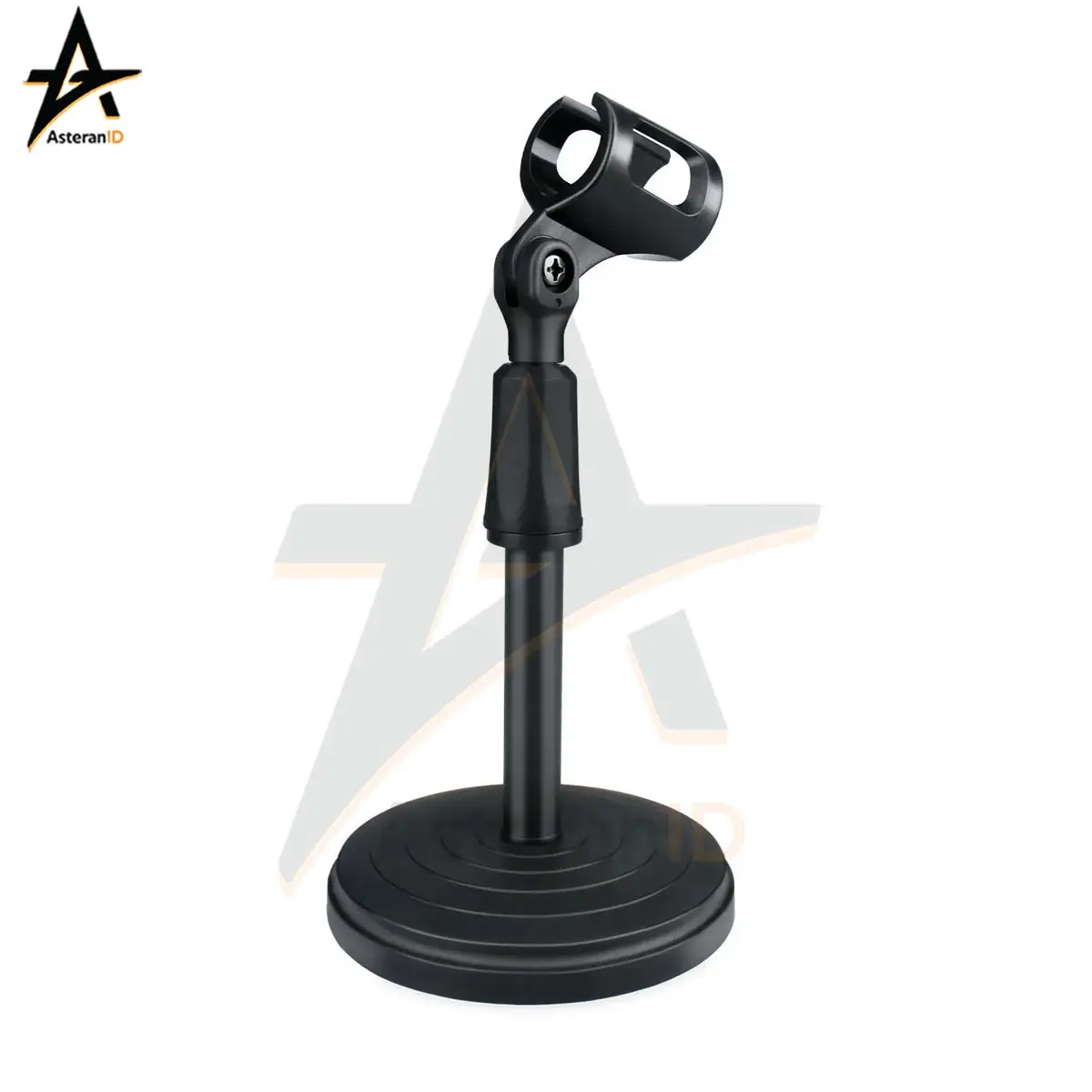Stand Mikrofon Desktop Disc Microphone Adjustable Height