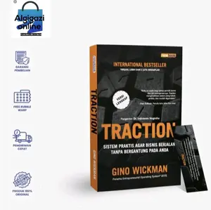RenBook Buku Original Traction Sistem Manajemen Praktis Agar Bisnis Berjalan Autopilot dan Sistematis oleh Gino Wickman