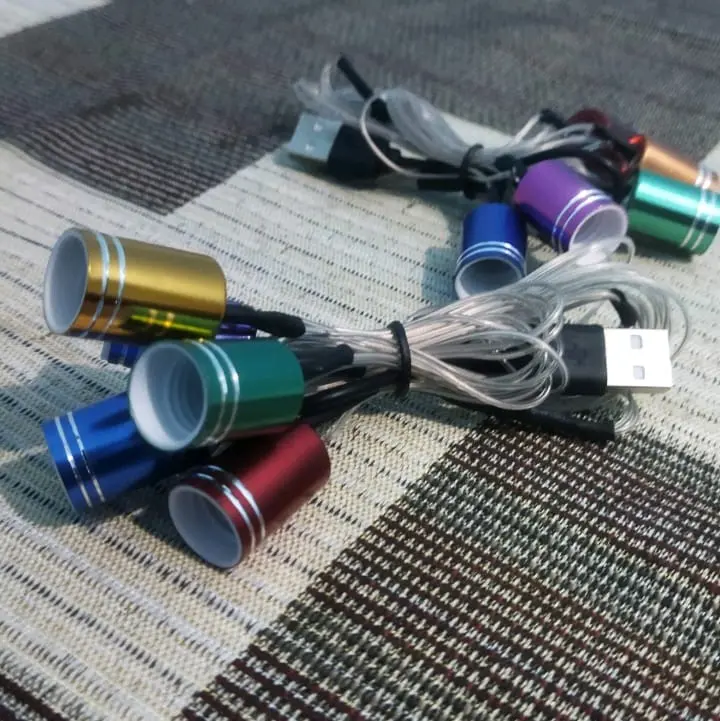 Lampu miniatur sound Usb isi 5 lampu 8