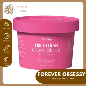 [FOREVER OBSESSY] I Masker Dosting Pemutih Badan  Tone UP Instan Cerah & Wangi Mewah Bekas Luka Hilang  Dalam 14 Hari | Glow Ritual Kulit Putih Permanen 10X Lebih Putih Dari Sebelumnya Kandungan Pemutih EXTRA Dalam 10Mins - 100 Gram