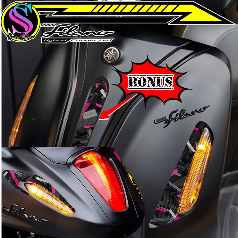 STIKER GARNIS LAMPU SEN GRAN FILANO SATU SET/STIKER GARNIS LAMPU SEN GRAND FILANO/STIKER SATU SET/STIKER LAMPU SEN/VARISI STIKER MOTOR/STRIPING GARNIS FILANO/SETIKER/SIPING/STIKER MURAH/STIKER UNIK Motorcycle 3