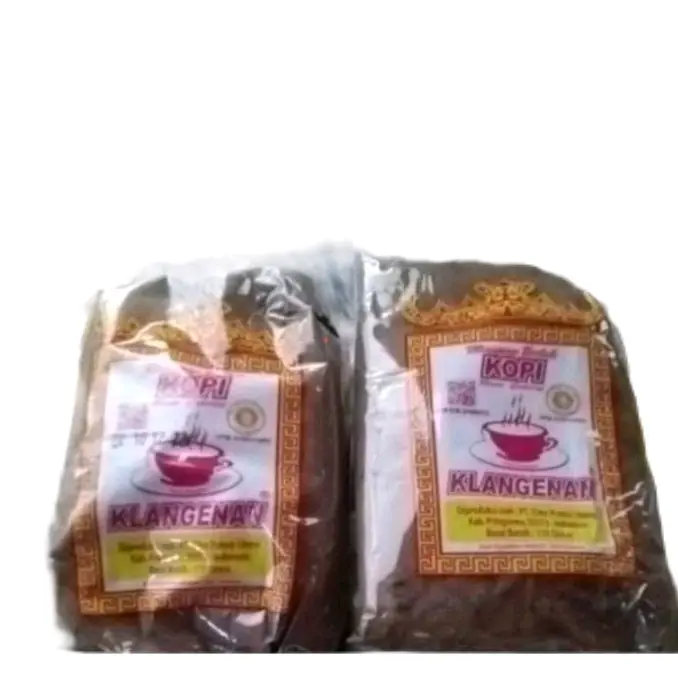 kopi klangenan khas lampung 1pack isi 10bungkusx100gram.