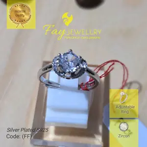 FayJewellry-Cincin Silver 925, Anti Karat, Adjustable ring, FF001