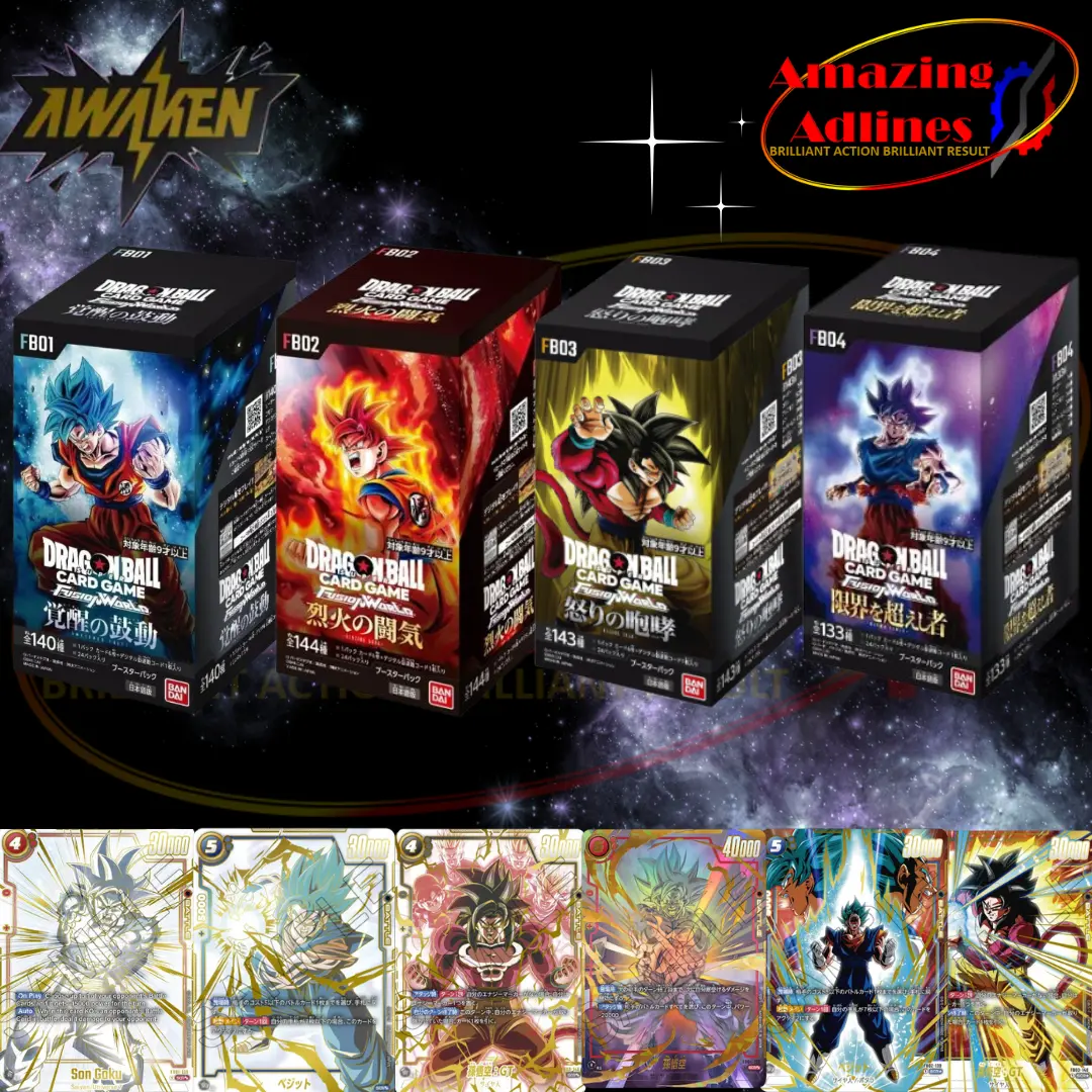 DB-FB [Ready Stok] FUSION WORLD Original Japan Set TCG FB 01,02,03,04 : DBS-Card  Game Fusion World Booster Box - TikTok Shop Malaysia