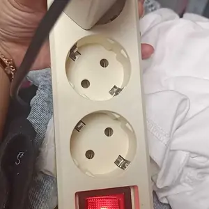 COD Stop Kontak Colokan 3 4 5 Lubang Panjang Kabel 1,5M 3M 5M Kuningan SNI Saklar