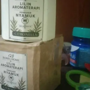 Lilin Pegusir Nyamuk Aromaterapi 40 gram Lilin Aromaterapi scented candle anti nyamuk