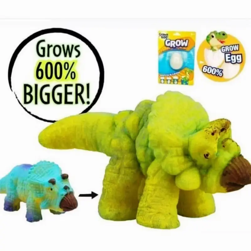 Mainan Telur Dinosaurus Menetas Dino Egg Grow Up To 600% 1