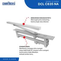 Gambar DEKKSON Concealed Door Closer Penutup Pintu Otomatis Tanam Tersembunyi 60-90KG Penahan Pintu DCL C835 - SILVER dari Dekkson Official Shop Kota Tangerang 3 Tokopedia