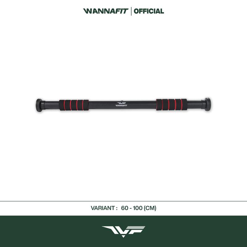WANNAFIT Pull Up Bar Door Chinning | Chin Up Tiang Angkat Badan | Alat Olahraga Rumah 2