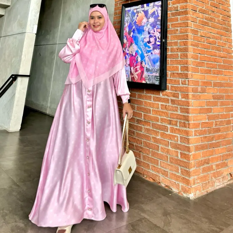 GAMIS LAIBA EMERALD DP DITHYA PRATIWI SIGNATURE | GAMIS PRINTING PREMIUM ORIGINAL