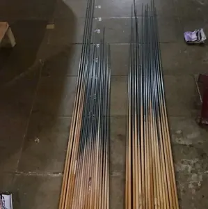 CARBON SUTET 6mm SUDAH BUBUT Panjang 200cm