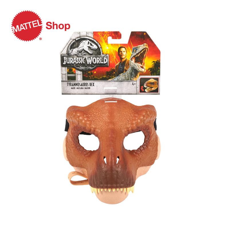 Jurassic World Tyrannosaurus Rex Mask - Mainan Action Figure 1
