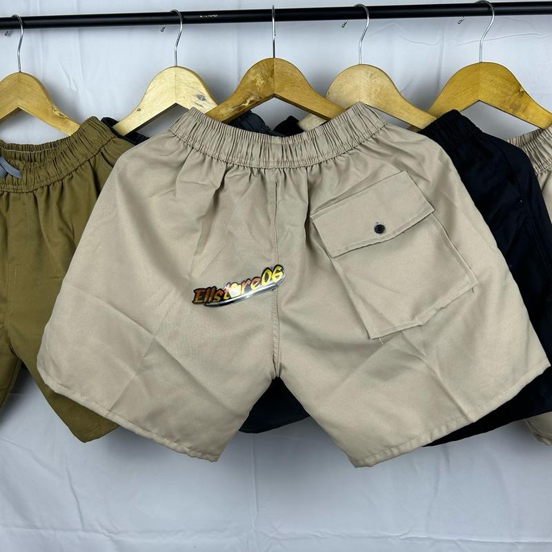 Celana Pendek Broadshort Pant Dewasa Premium katun Polos 100Ribu Dapat 4 Pcs Karet Melar 4