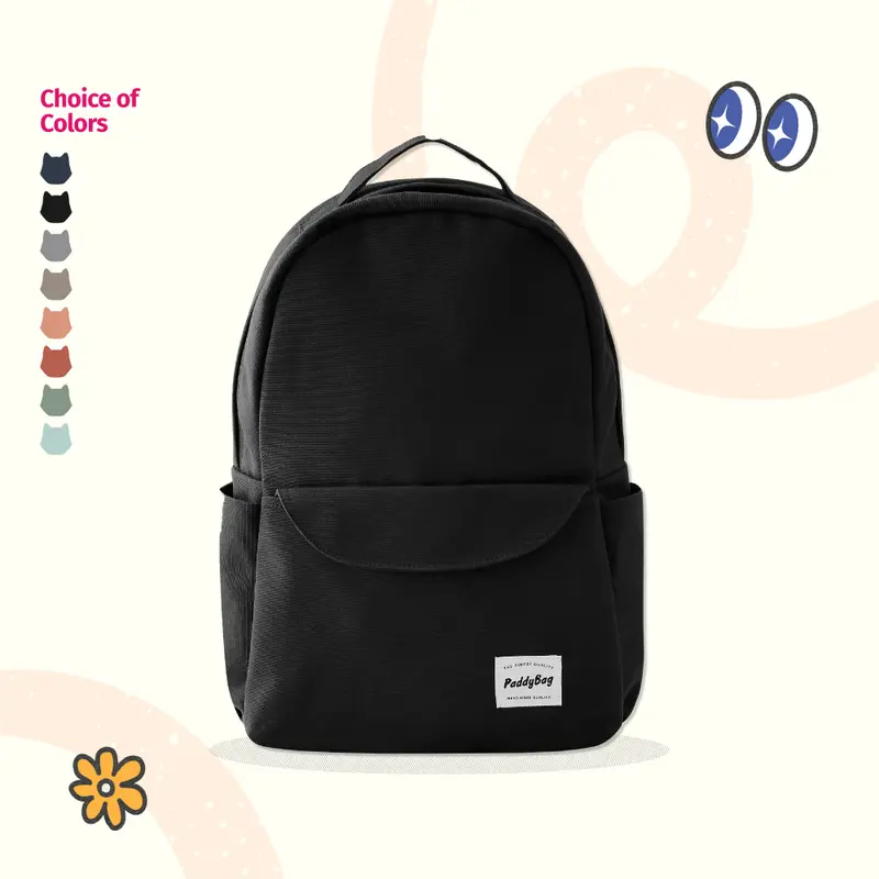 Paddy Tas Ransel Sekolah Millie Premium Backpack Canvas Wanita Paddybag 0