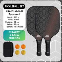 Gambar ECOPRINT Pickleball Set (2 RACKET+ BALL + BAG) - Set E dari EcoprintStore Kota Administrasi Jakarta Barat 3 Tokopedia