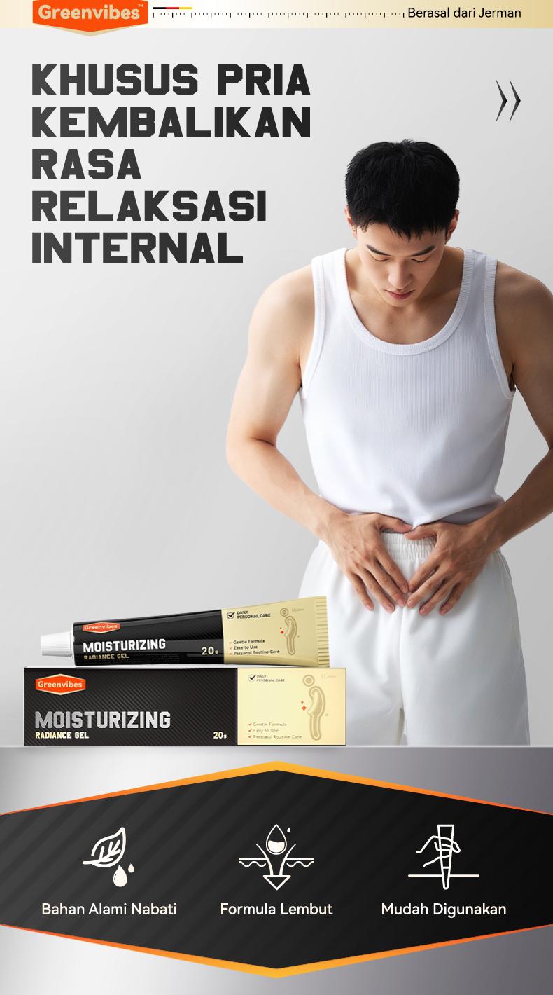 Greenvibes Gel Herbal Pria – Perawatan Sehari-hari dengan Ekstrak Alami
