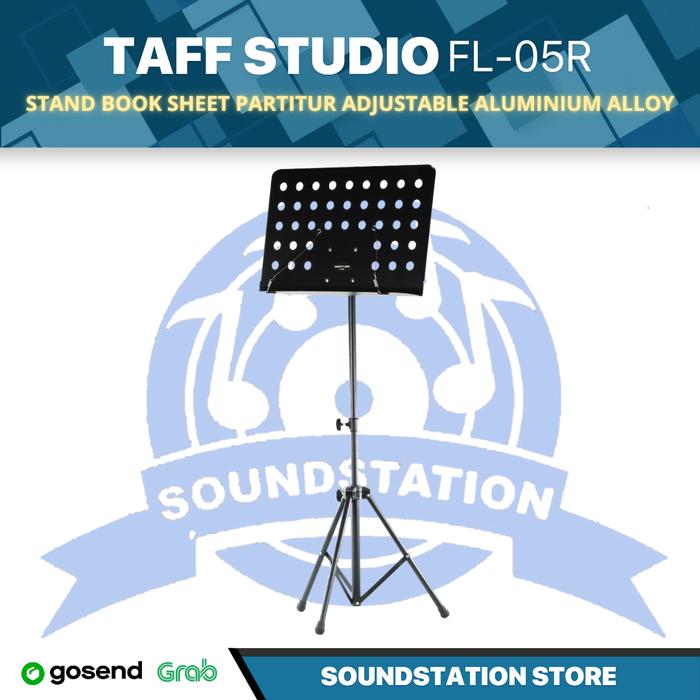 Gambar FL-05R Stand Teks Lagu Partitur Sheet Musik 180 Derajat Adjustable FL-05R - Stand Book FL05R Stand Lipat FL 05R dari SoundStation Store Kota Tangerang Selatan Tokopedia