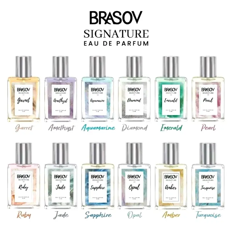 Parfum Brasov Signature 35ml Wangi Segar Eau De Parfume Spray Halal BPOM