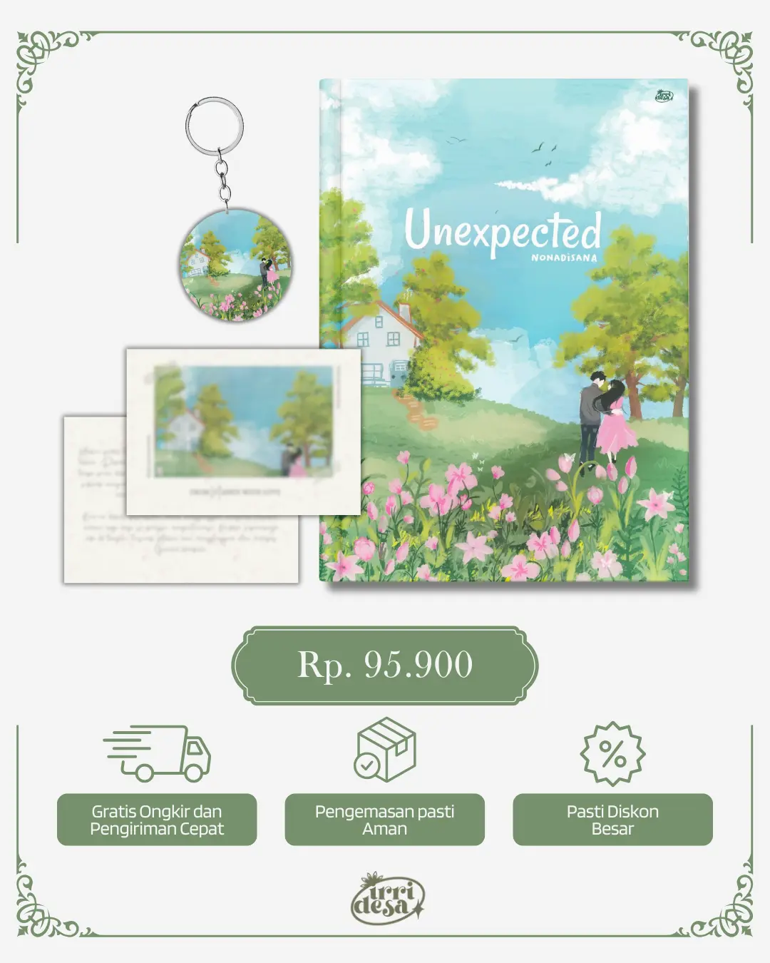 UNEXPECTED BY NONADISANA - NOVEL IRRIDESA
