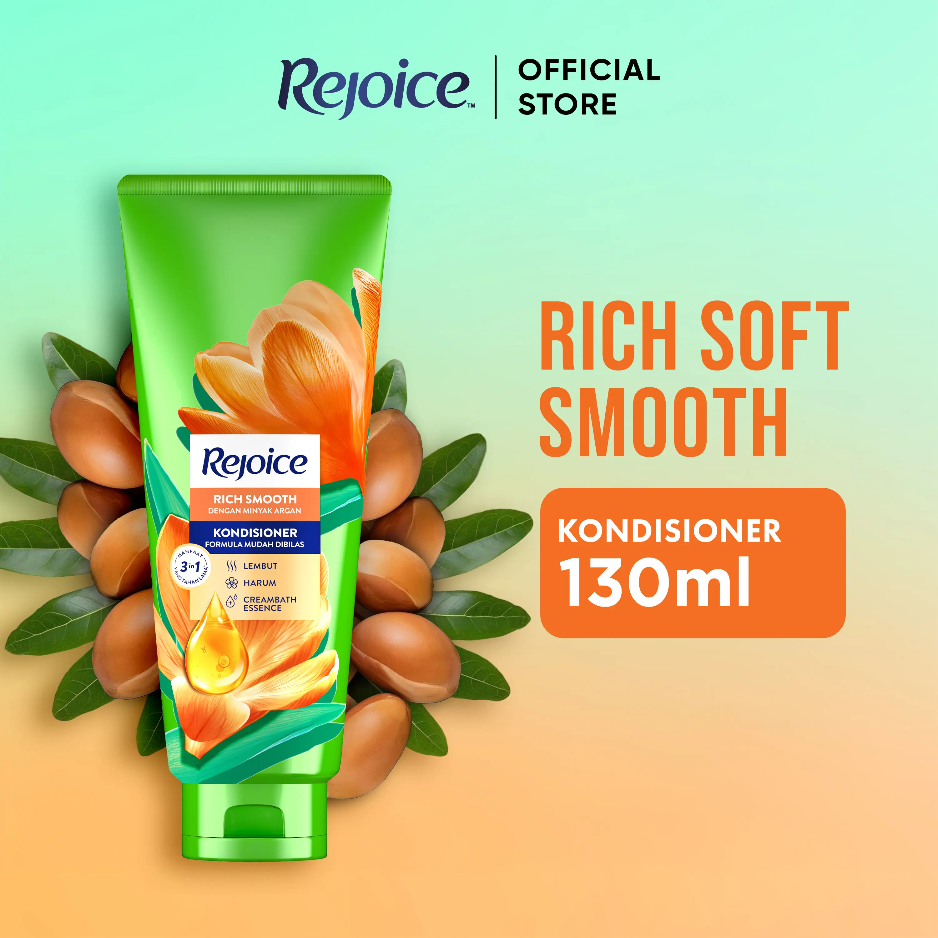 Rejoice Conditioner Rich Halus Lembut 130ml