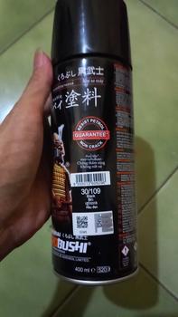 Product Review of Pilok Pilox Cat Semprot Samurai Paint Black / Hitam Mengkilap 400ml (109) from _**3 0