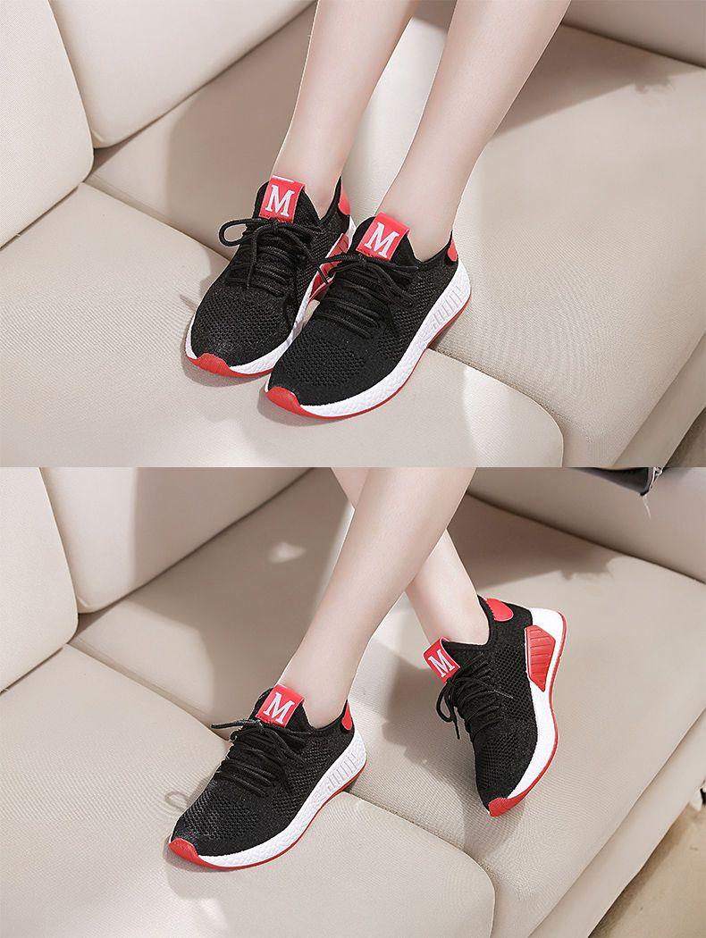 Product Introduction of Giày Thể Thao Flyknit, Dành Cho Nữ, Phong Cách Hàn Quốc, Dễ Phối Đồ, Giày Mùa Hè, Màu Trắng, Giày Thường Ngày Đế Bằng, Thích Hợp Cho Mùa Lò Xo Và Mùa Thu, Hàng Mới Về, Giày Lưới, Thích Hợp Cho Học Sinh 12