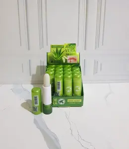 LUSINAN isi 12pcs Lipbalm Aloevera - Produk Perawatan Bibir dengan Aloe Vera/COllagen/Vit E