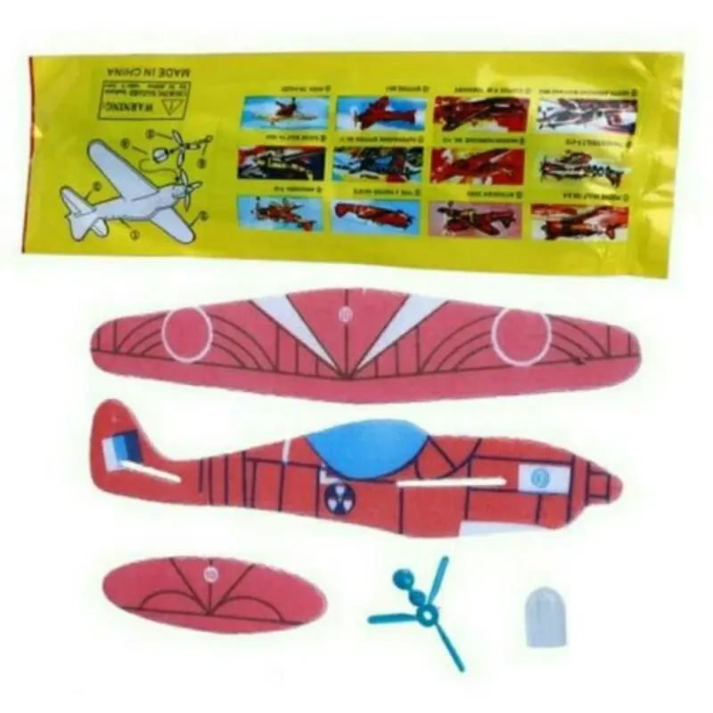 Mainan Jadul Pesawat Gabus Busa / Aneka Model / Flying Glider Mainan Nostalgia 90an 0