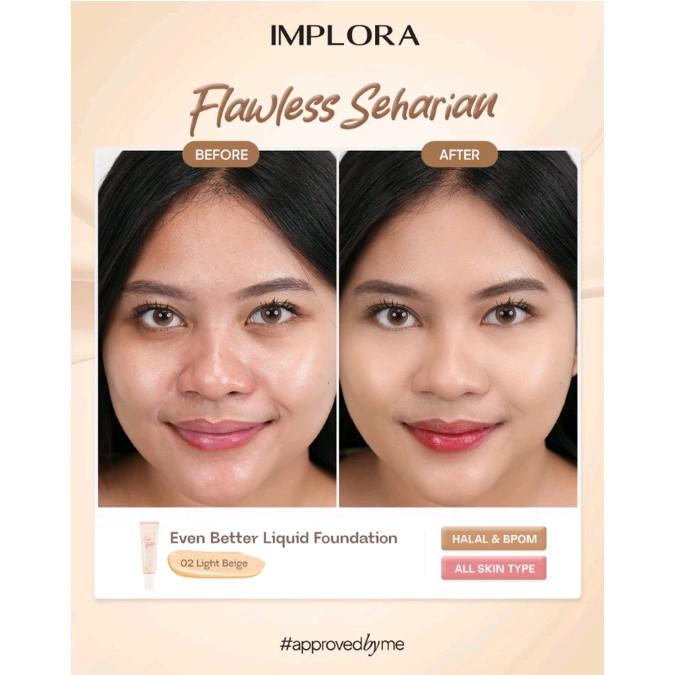 implora even better liquid foundation seamless liquid foundation 3
