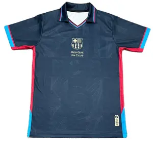 Jersey Barcelona Dongker Mes Que Un Club Fantasy Retro 4.0 by rsport indonesia full printing - Baju Barca dongker Mes Que Un Club