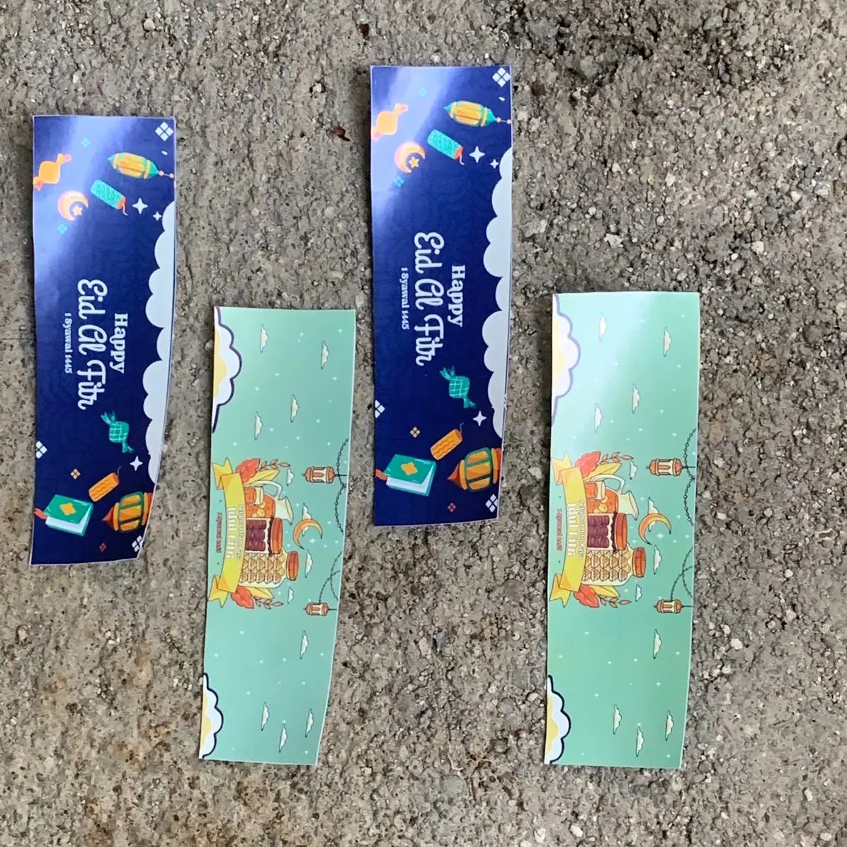 Sticker Label Cap Idul Fitri Murah