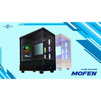 Gambar CASING CUBE GAMING MOFEN - Mid Tower mATX Case Tempered Glass (Free 3x RGB Fan) dari Techno Computer Bali Kota Denpasar 2 Tokopedia