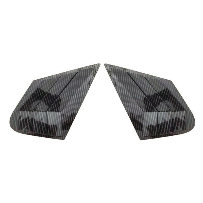Product Introduction of 2PCS ABS Carbon Fiber Style Car Rear Vent Window Side Shutter Scoop Louver Cover Trim Sticker For Kia Optima K5 2016 2017 2018 2019 2020 2