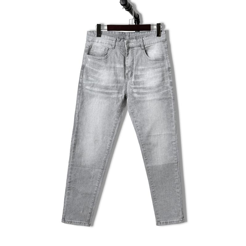 Quần jean nam xám trắng chất bò co dãn 4 chiều mẫu mới chuẩn shop quần bò nam QJP9PV888A Menswear Pants