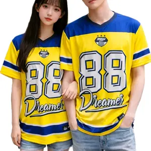 Streetwer Jersey Drafit Numbers Full Print STREETWER VINTAGE Olahraga Fashion Unisex Pria Wanita Adem Ringan Nyaman Dipakai Sehari-hari Model Trendy Casual