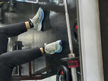 Product Review of 910 Nineten HAZE 1.5 ABU MUDA PUTIH BIRU - Sepatu Lari Running from m**e 0