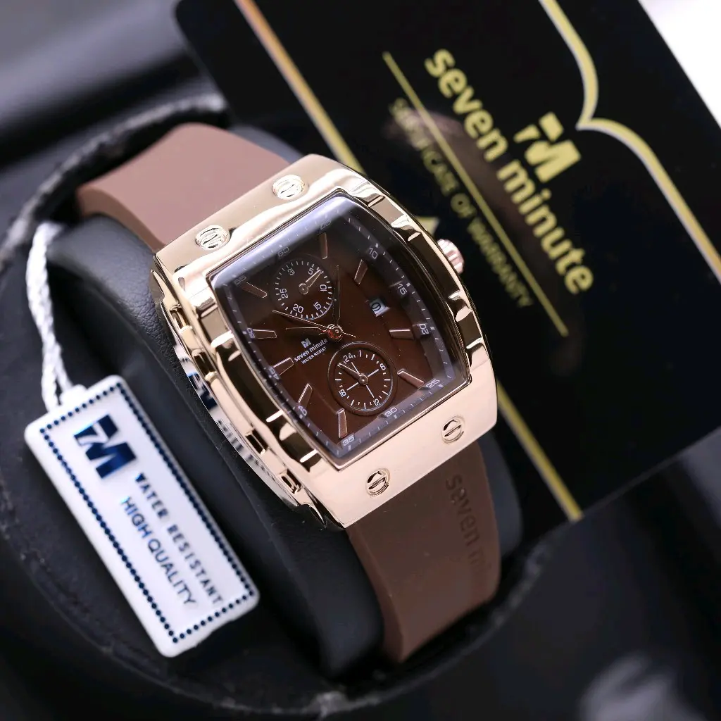 SEVEN MINUTE M763 Jam tangan original wanita cewek rubber tahan air cod watches