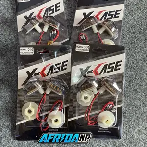 Sein Tempel LED Lampu Oval D-90 Kuning Universal untuk CB150R & MXKing CRF Vixion Harga Murah Promo Motorcycle