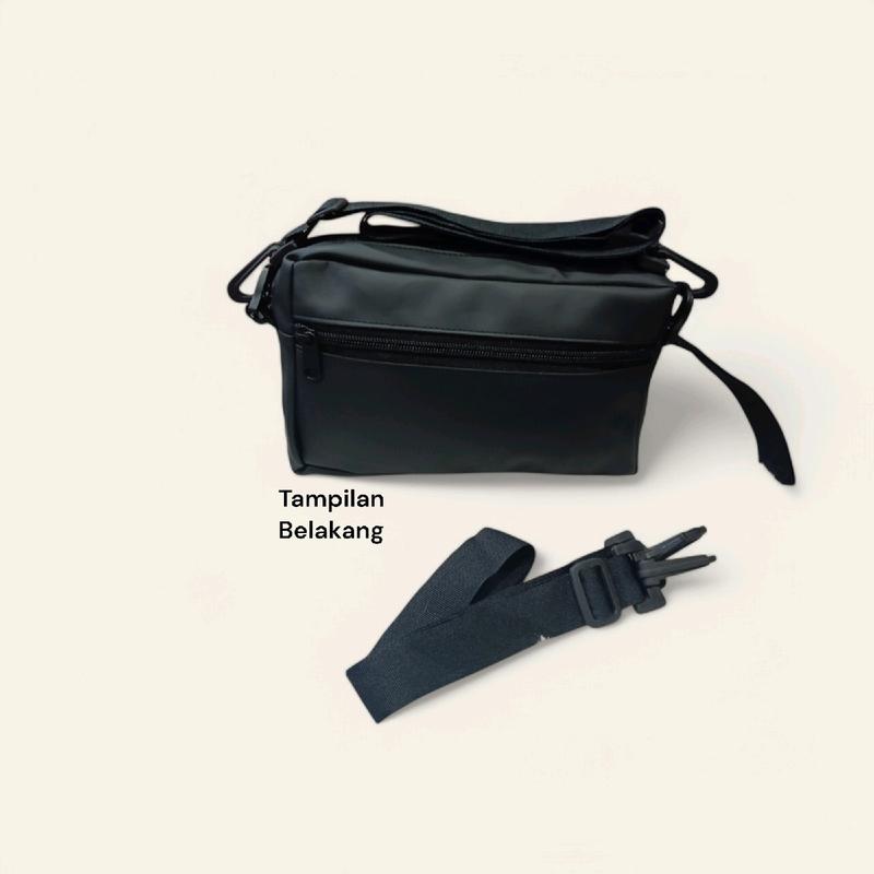 hanbag clutch cowok waterproof keren Pria Hitam 1