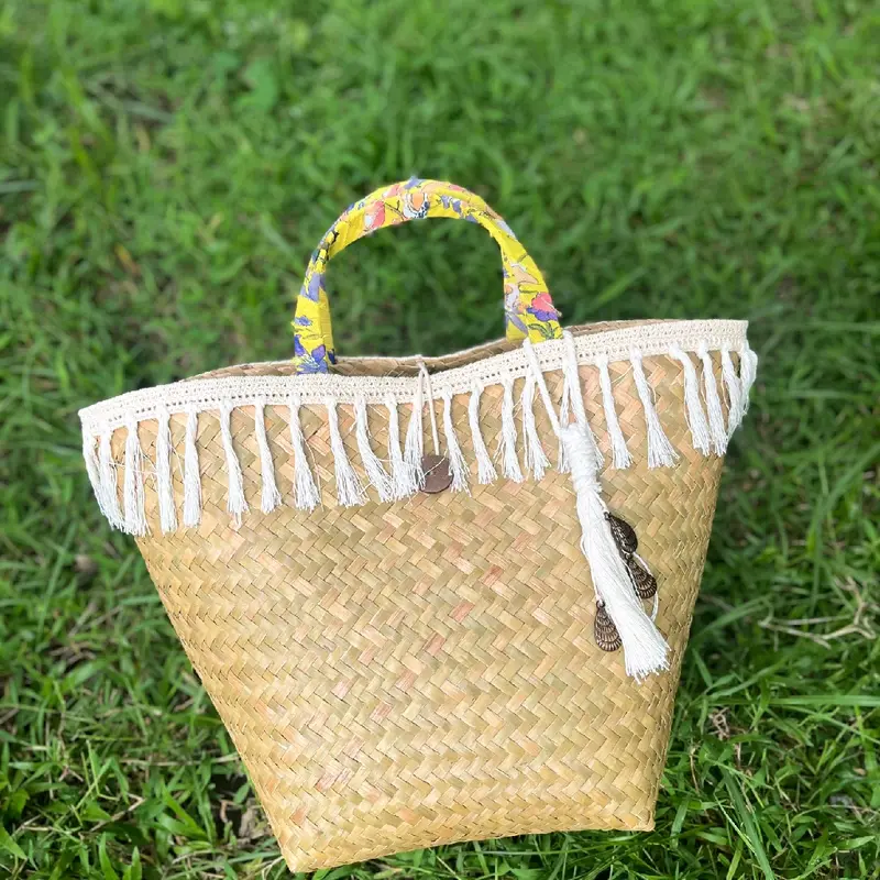 Tas Anyaman Purun Kalimantan - Bahan Asli 1