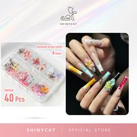 Gambar 6 Sekat Kotak Bunga Lili Hiasan Kuku 3D Resin Es Kristal Ukir Lembut Jelly Motif Macan Tutul Warna Campur Sekitar 40Pcs Aksesoris Nail Art DIY - 6 Sekat/Kotak dari Shinycat Kota Tangerang 1 Tokopedia