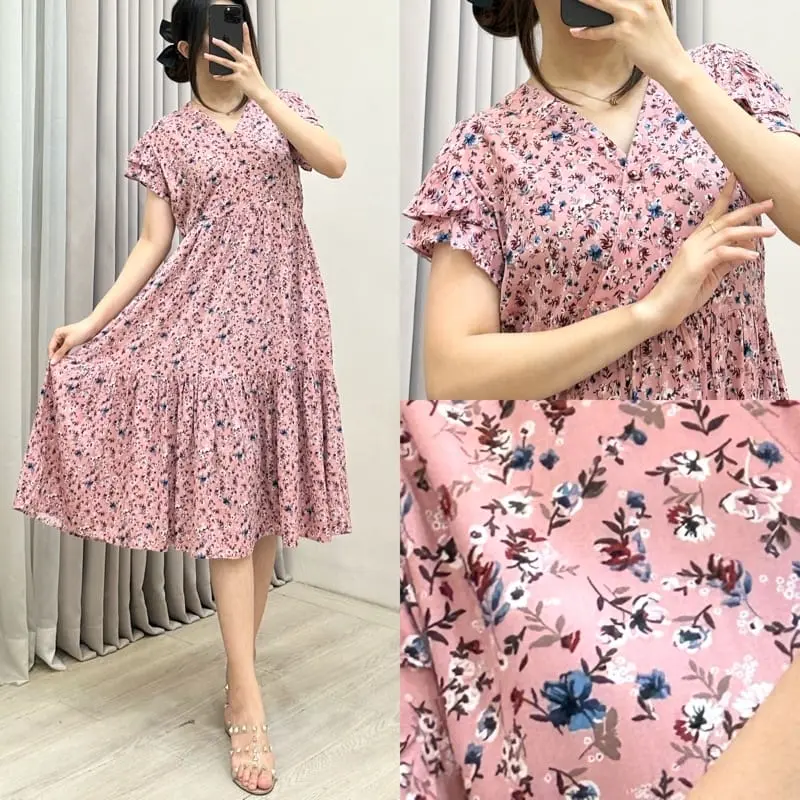 Daster Kimono Motif Random//Daster Kekinian Yang Lagi Viral // Daster Yang Lagi Populer Busui Kancing