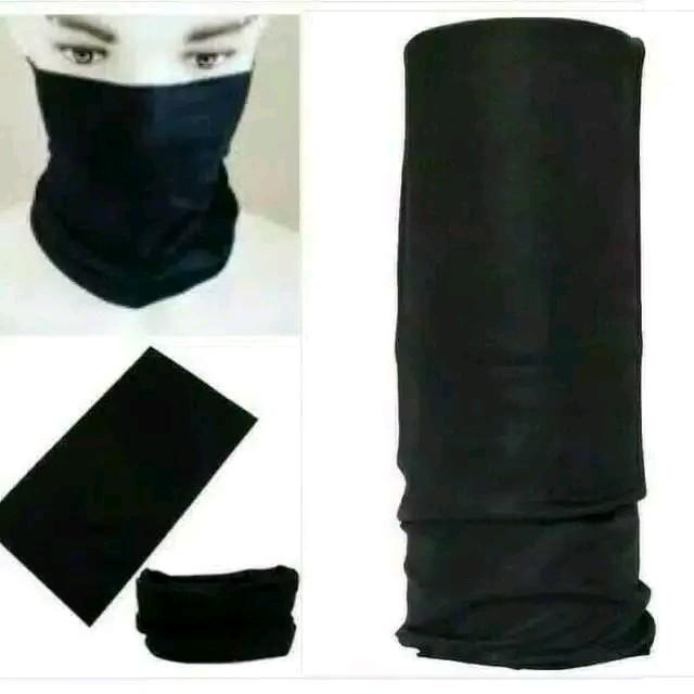 Masker BAFF Multifungsi Buffi Polos Hitam/Motif 0