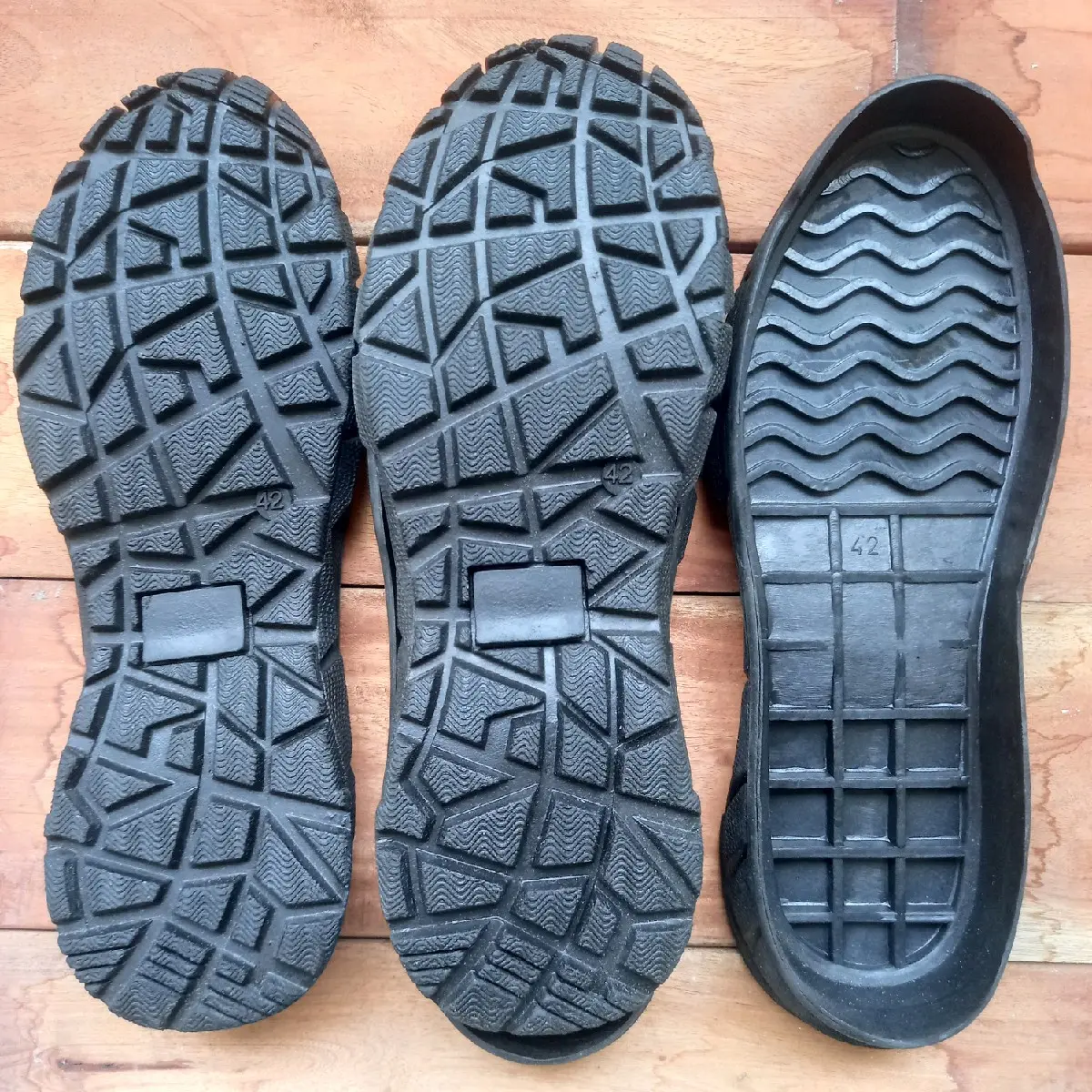 Sol Karet Outsol Sepatu PDL Tali Putar Weba Delta Force Black Empuk Tebal Safety Boots Lentur Anti Panas