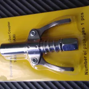 (Gratis selang 30cm) LP90 Alat Aplikasi Minyak Gemuk Grease Gun Coupler High Pressure Car Engine