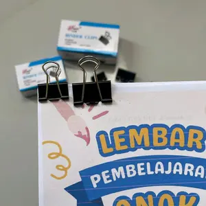Binder clip bijian 25mm,19mm Stationery