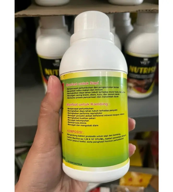 VGT Nutrisi Sapi dan Kambing Penggemuk Hewan Ternak Vitamin Sapi Penambah Nafsu Makan Kambing 250ml 2