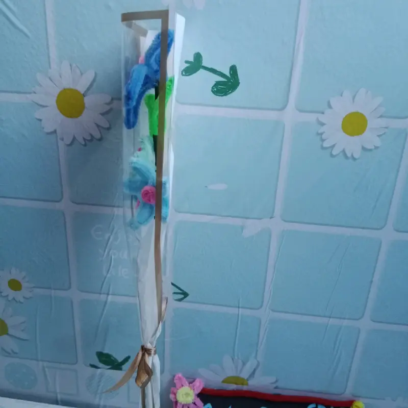 buket bunga lily mini warna biru tua hadiah wisuda ulang tahun valentine 2