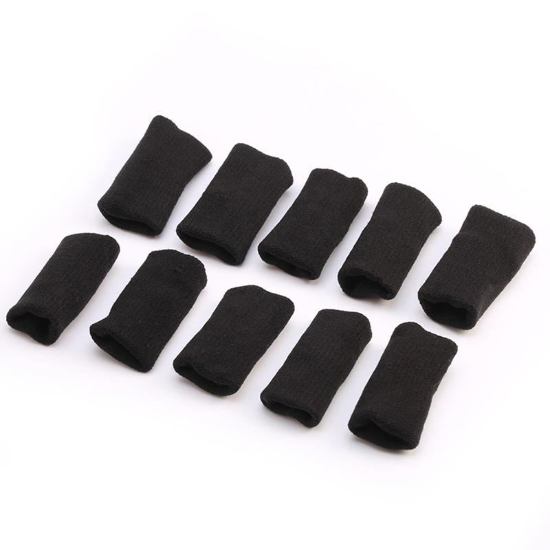 Product Introduction of 10 PCS Finger Sleeves Elastic Fingerstall Protector Guard Stretchy Basketball Support Wrap Gym Fitness Volleyball Brace Guard 16