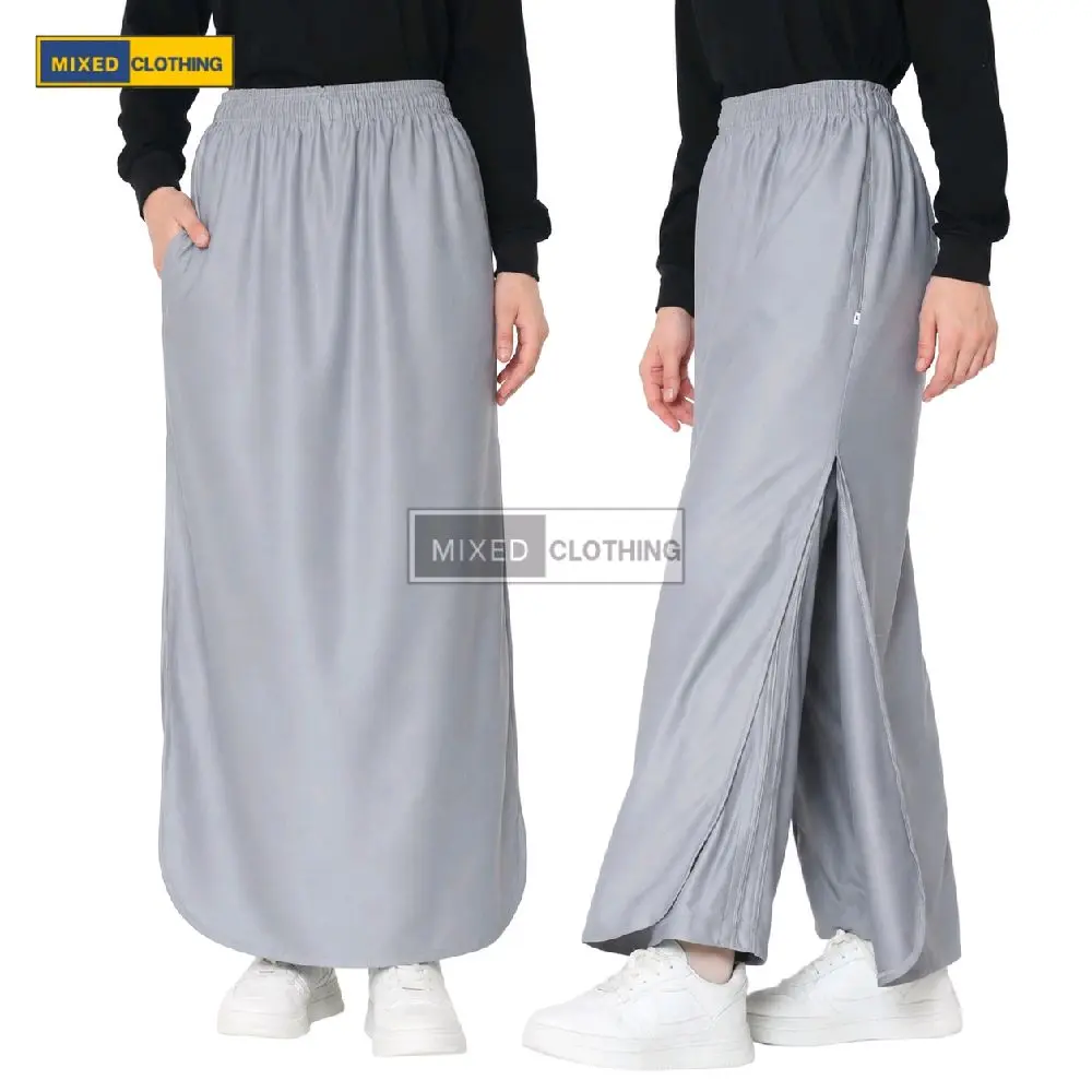 MIXEDCLOTHING Rok Celana Olahraga Syar'i Wanita Bahan Lotto Super Ukuran M-XXXL Cocok untuk Senam & Aktivitas Olahraga Lainnya - Pria